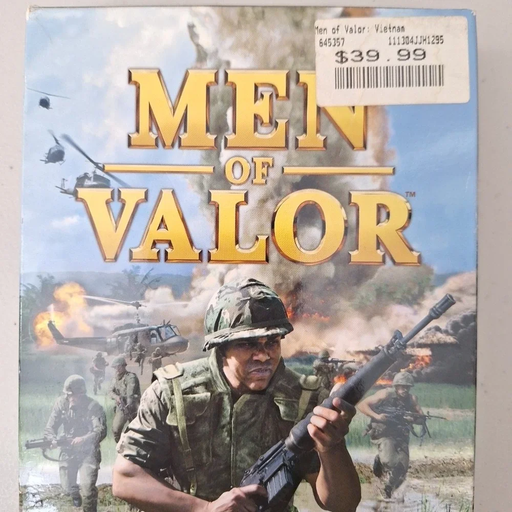 Video Game PC Men of Valor Vietnam 2015 Version Windows CD-ROM Open Box